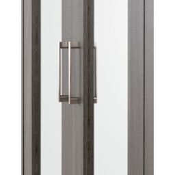 Seconique Lisbon 4 Door Wardrobe in Charcoal - thumbnail 7