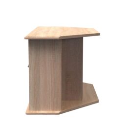 Ready Assembled 2 U Carlton Corner TV Unit (Ready Assembled) in Light Oak - Size: Medium - thumbnail 2