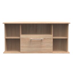 Ready Assembled 2 U Carlton Corner TV Unit (Ready Assembled) in Light Oak - Size: Medium - thumbnail 1