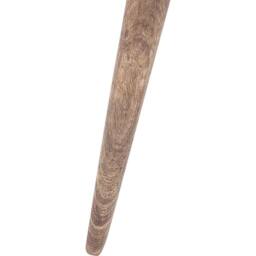 Wyld and Coco Set of 2 Mango Wood Side Tables Brown Oriental Design - thumbnail 7