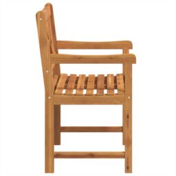 Berkfield Home Garden Chairs 4 pcs 56x55.5x90 cm Solid Wood Acacia in Brown - thumbnail 5