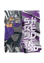 Teenage Mutant Ninja Turtles TMNT Shredder Silky Touch Super Soft Throw Blanket 152 X 127 cm in White - thumbnail 2