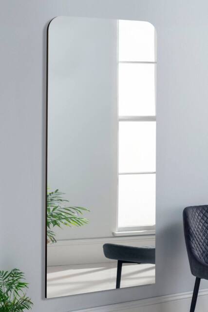 Yearn Mirrors Radius Extra Large Mirror in Black - image 1