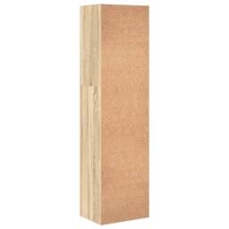 Berkfield Home Bookcase Sonoma Oak 40x30x152 cm Engineered Wood in Light Tan - Size: 40 x 30 x 152 cm - thumbnail 7