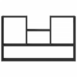 Berkfield Home Wall Shelf Black 99x15x60 cm Engineered Wood - Size: 99 x 15 x 60 cm - thumbnail 4