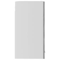 Berkfield Home Hanging Glass Cabinet Concrete Grey 60x31x60 cm Engineered Wood - Size: 60 x 31 x 60 cm - thumbnail 7