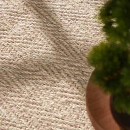 THE RUGS Villeroy & Boch 1851 Jute Rug Mirabelle Handwoven Chevron in Light Beige - Size: 200 cm x 300 cm - thumbnail 6