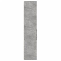 Berkfield Home Highboard Concrete Grey 40x42.5x185 cm Engineered Wood - thumbnail 5