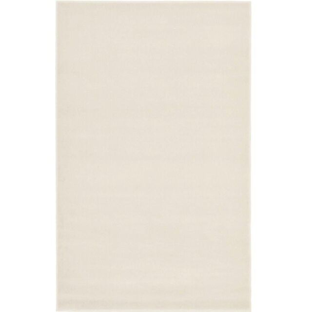 THE RUGS Maestro Collection Solid Design Rug in Ivory - Size: 160 cm x 230 cm - image 1