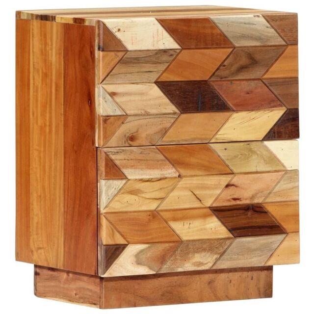 Bedside Cabinet 40x30x50 cm Solid Reclaimed Wood - image 1