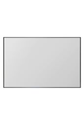 "MirrorOutlet Black Aluminium Edged Wall Mirror 47"" X 31"" 120 X 80CM - Size: 1 Pack" - thumbnail 4