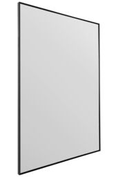 "MirrorOutlet Black Aluminium Edged Wall Mirror 47"" X 31"" 120 X 80CM - Size: 1 Pack" - thumbnail 3