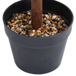 Berkfield Home Artificial Boxwood Plant with Pot Ball Shaped Green 90 cm - thumbnail 4