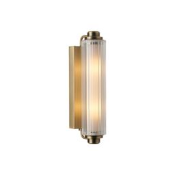 Nordlux Vintage Indoor Wall Light Brass Plastic E14 Bathroom Safe - Mains Powered, IP44 in Gold - thumbnail 1