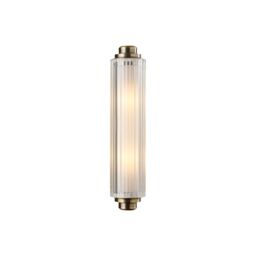 Nordlux Vintage Indoor Wall Light Brass Plastic E14 Bathroom Safe - Mains Powered, IP44 in Gold - thumbnail 3