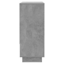 Berkfield Home Sideboard Concrete Grey 97x31x75 cm Engineered Wood - Size: 97 x 31 x 75 cm - thumbnail 7
