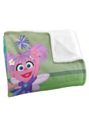 Sesame Street Furry Friends Forever Elmo Abby Cookie Monster Presents Silky Touch Super Soft Throw Blanket 152 X 127 cm in White - thumbnail 3