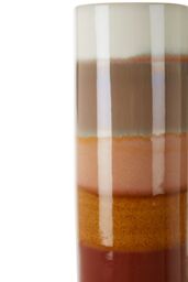 Orsina Sorrell Large Multicoloured Ceramic Vase in Brown - thumbnail 5