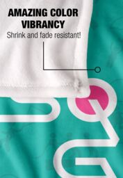 Netflix Squid Game Aqua Logo Officially Licensed Silky Touch Super Soft Throw Blanket 152 x 127 cm in White - thumbnail 4
