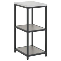 Berkfield Home Kitchen Storage Shelf with Storage Rusty Weathering steel in Brown - thumbnail 5