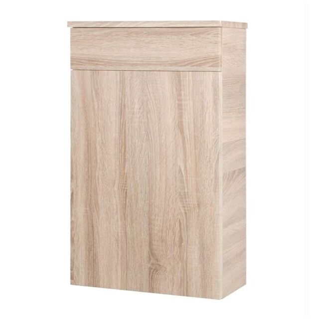 Clifton Sonoma Oak 500mm Bathroom Standing Unit in Light Oak - image 1
