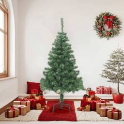 Berkfield Home Artificial Christmas Tree with Stand 180 cm 564 Branches in Green - thumbnail 1