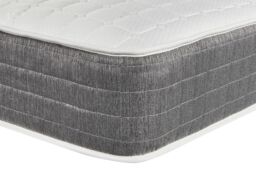 Sloomy Active 25 cm Deep Bonnell Sprung Mattress in Grey - Size: Super King