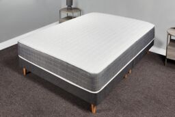 Sloomy Active 25 cm Deep Bonnell Sprung Mattress in Grey - Size: Super King - thumbnail 5