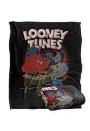 Warner Brothers Looney Tunes Officially Licensed Silky Touch Super Soft Throw Blanket 152 x 127 cm in White - thumbnail 2