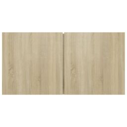 Berkfield Home 4 Piece TV Cabinet Set Sonoma Oak Engineered Wood in Brown - thumbnail 6