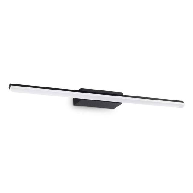 Netlighting Riflesso Bathroom Over Mirror Light Black 1800Lm 3000K IP44