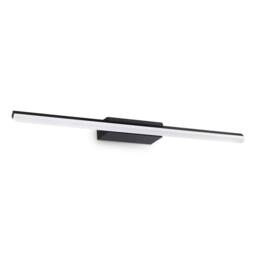 Netlighting Riflesso Bathroom Over Mirror Light Black 1800Lm 3000K IP44