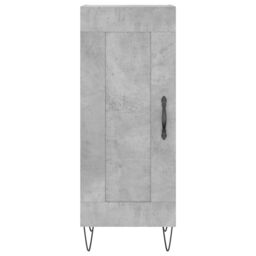 Berkfield Home Sideboard Concrete Grey 34.5x34x90 cm Engineered Wood - thumbnail 5