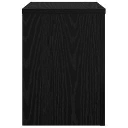 Berkfield Home Plant Stands 2 pcs Black Oak 25x25x35 cm Engineered Wood - Size: 25 x 25 x 35 cm - thumbnail 6