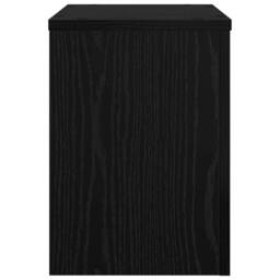 Berkfield Home Plant Stands 2 pcs Black Oak 25x25x35 cm Engineered Wood - Size: 25 x 25 x 35 cm - thumbnail 7