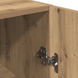Berkfield Home TV Cabinets 2 pcs Artisan Oak 30.5x30x90 cm Engineered Wood in Brown - thumbnail 9