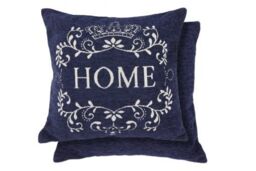 New Edge Blinds Simply Home Cushion Cover in Blue - Size: 43 cm x 43 cm - thumbnail 1