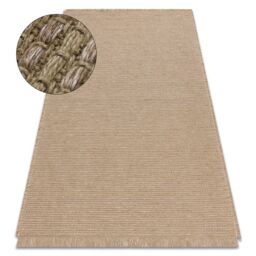 RugsX Jute Rug in Beige - Size: 160 cm x 220 cm - thumbnail 1