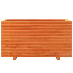 Berkfield Home Garden Planter Wax Brown 90x40x49.5 cm Solid Wood Pine - thumbnail 5