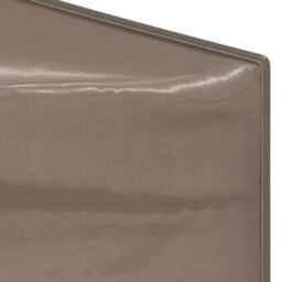 Berkfield Home Folding Party Tent Taupe 3x6 m in Beige - thumbnail 6