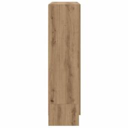 Berkfield Home Classic Book Cabinet Artisan Oak 82.5x30.5x115 cm Engineered Wood in Brown - thumbnail 7