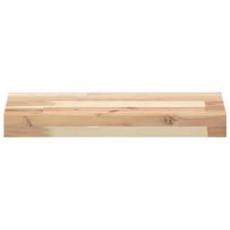 Berkfield Home Table Top 40x20x4 cm Rectangular Solid Wood Acacia in Brown - Size: 40 x 20 x 4 cm - thumbnail 4