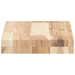 Berkfield Home Table Top 40x20x4 cm Rectangular Solid Wood Acacia in Brown - Size: 40 x 20 x 4 cm - thumbnail 6