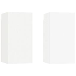 Berkfield Home TV Cabinets 2 pcs White 30.5x30x60 cm Engineered Wood - thumbnail 2