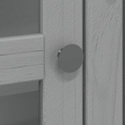 "Berkfield Home Highborad ""BODO"" Grey 115.5x43x200.5 cm Solid Wood Pine" - thumbnail 6