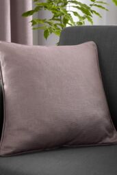 Fusion 'Strata' Luxe Velvet Filled Cushion in Rose - Size: 43 cm x 43 cm - thumbnail 1
