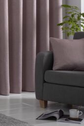 Fusion 'Strata' Luxe Velvet Filled Cushion in Rose - Size: 43 cm x 43 cm - thumbnail 3