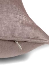 Fusion 'Strata' Luxe Velvet Filled Cushion in Rose - Size: 43 cm x 43 cm - thumbnail 2