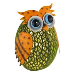 Netlighting Solarleuchte Outdoor Lighting Colorful IP44 Owl LED 3000K