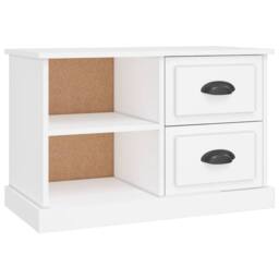 Berkfield Home TV Cabinet White 73x35.5x47.5 cm Engineered Wood - thumbnail 1